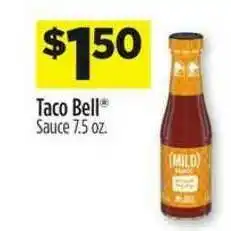 Dollar General Taco Bell Sauce offer