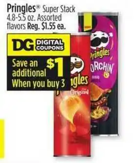 Dollar General Pringles Super Stack Assorted Flavors offer