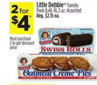 Dollar General Little Debbie Family Pack 8 Assorted offer