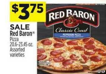 Dollar General Red Baron Pizza Assorted Varieties offer