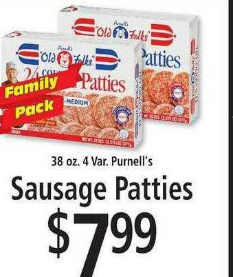 FoodFair Sausage Patties offer