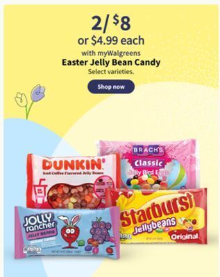 Walgreens Easter jelly bean candy offer