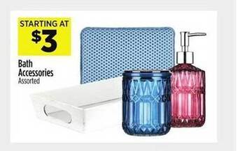 Dollar General Bath accessories offer
