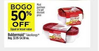 Dollar General Rubbermaid take alongs offer