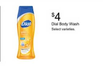 Walgreens Dial body wash offer