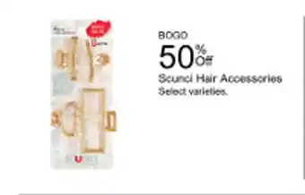 Walgreens Scunel hair accessories offer