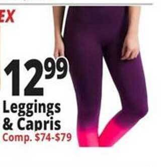 Ocean State Job Lot Leggings & capris offer