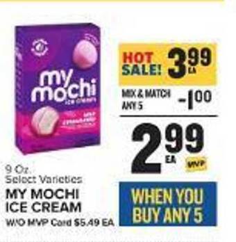 Food Lion My mochi ice cream offer