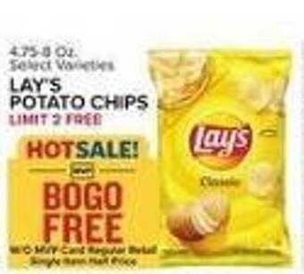 Food Lion Lay's potato chips offer