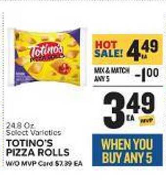 Food Lion Totino's pizza rolls offer