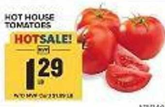 Food Lion Hot house tomatoes offer