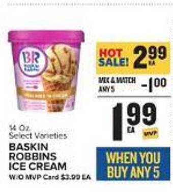 Food Lion Baskin robbins ice cream offer