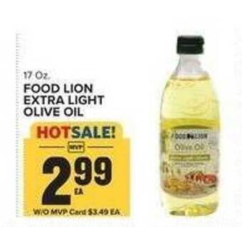Food Lion Food lion extra light olive oil offer