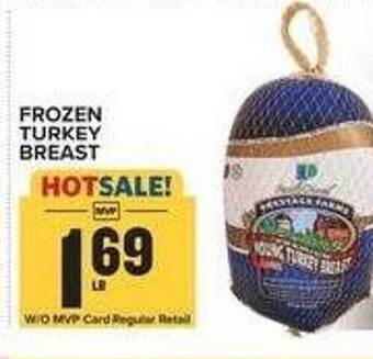 Food Lion Frozen turkey breast offer