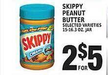 Associated Skippy peanut butter offer