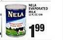 Associated Nela evaporated milk offer