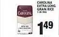 Associated Carolina extra long grain rice offer