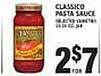 Associated Classico pasta sauce offer