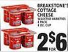 Associated Breakstone's cottage cheese offer