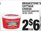 Associated Breakstone's cottage cheese offer