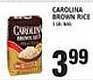 Associated Carolina brown rice offer