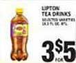 Associated Lipton tea drinks offer
