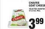 Associated Chavrie goat cheese offer