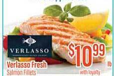 Germantown Fresh Market Verlasso fresh salmon fillets offer