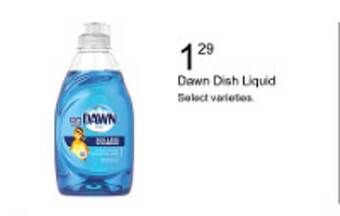 Walgreens Dawn dish liquid offer