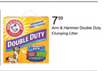Walgreens Arm & hammer double duty clumping litter offer