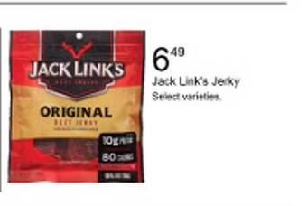 Walgreens Jack link's jerky offer