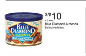 Walgreens Blue diamond almonds offer