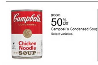 Walgreens Campbell's condensed soup offer