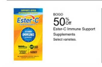 Walgreens Ester-c immune support supplements offer