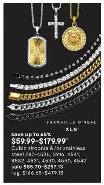 JC Penney Cubic zirconia & or stainless steel offer
