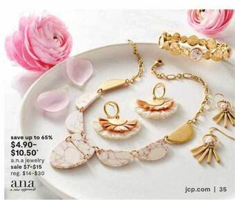 JC Penney A.n.a. jewelry offer