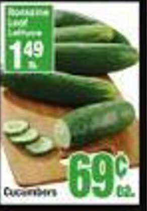 Jewel-Osco Cucumbers offer