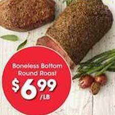 Kroger Boneless bottom round roast offer