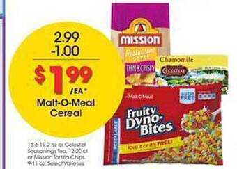 Kroger Malt-o-meal cereal offer