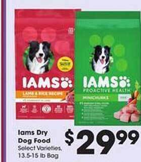 Kroger Iams dry dog food offer