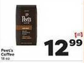 Weis Markets Peet's coffee offer