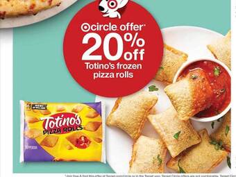 Target Totino's frozen pizza rolls offer