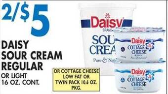 Associated Daisy sour cream regular offer