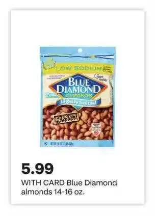 CVS Blue diamond almonds offer