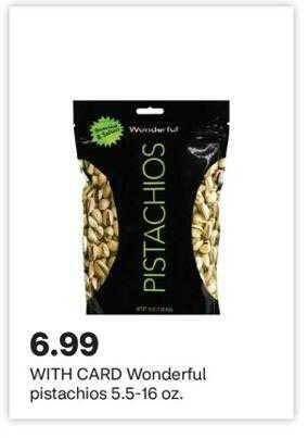 CVS Wonderful pistachios offer