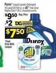 Dollar General Purex or all offer