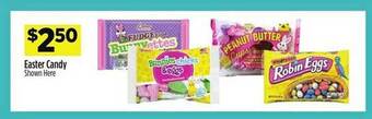 Dollar General Easter candy shown here offer