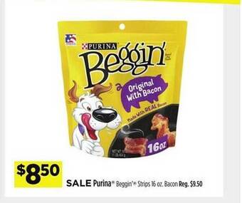 Dollar General Purina beggin strips offer