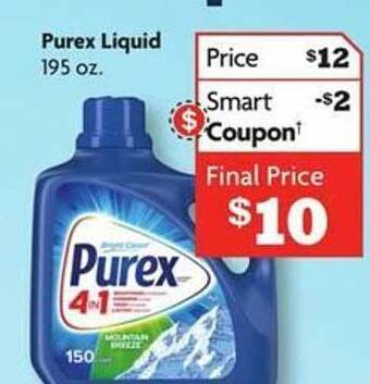 Family Dollar Purex liquid offer