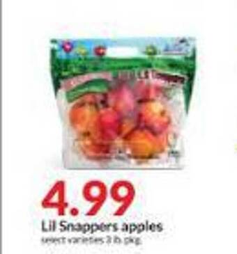 Hy-Vee Lil snappers apples offer